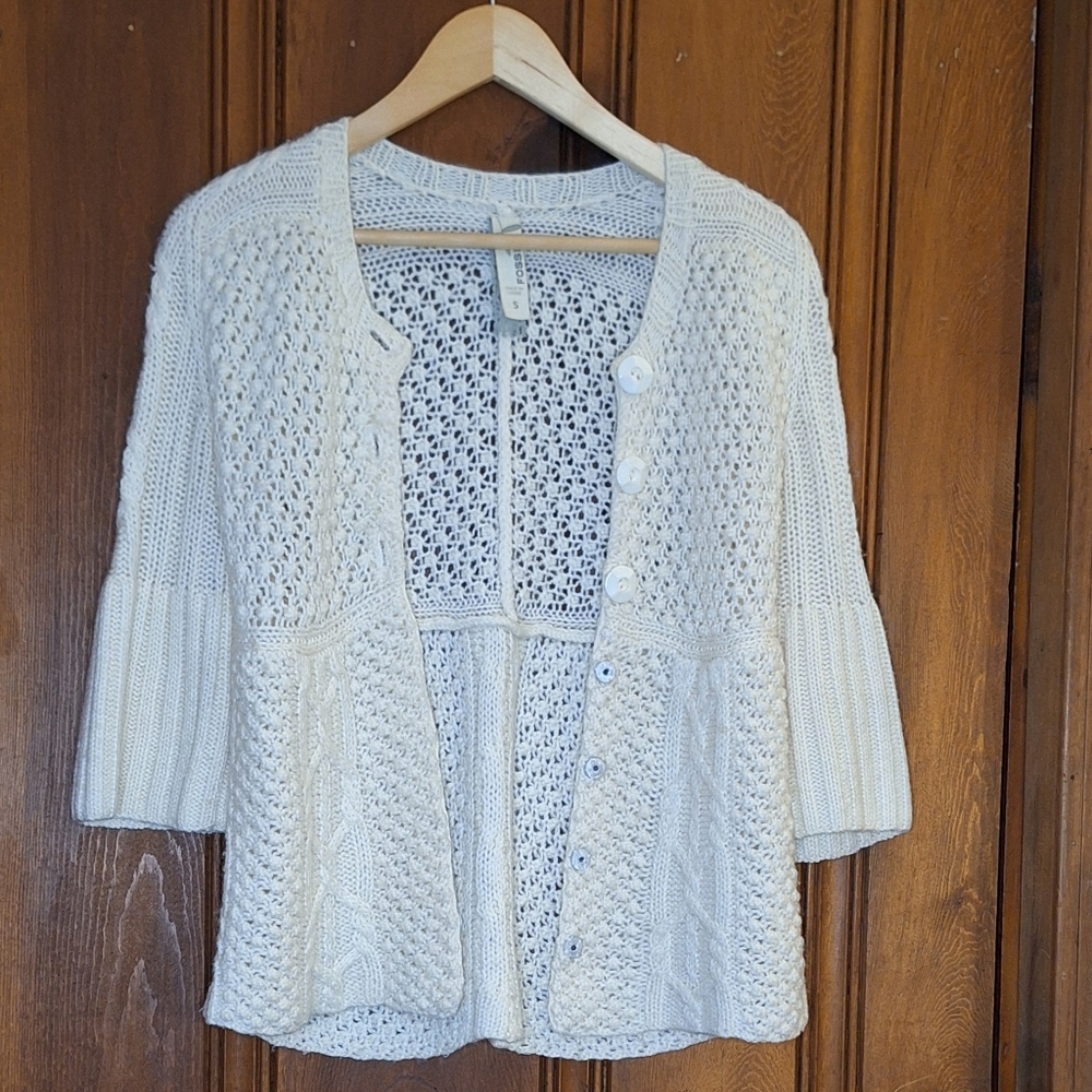 Fossil Cream Sweater